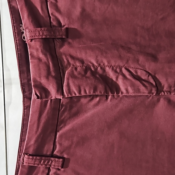 J.Crew, Sammie, Pants Sz 27, Cotton, Slacks, Dress Casual,Burgundy, Maroon - Picture 4 of 14